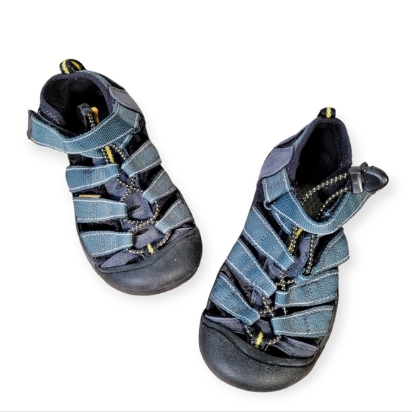 Keen Blue Sport Sandals Water Shoe Sport Sandals Summer Vacation Kids Size 2 - Picture 16 of 16